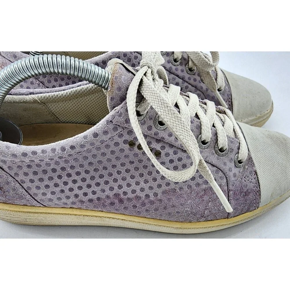 ECCO Women's Tray Hybrid Hydromax Lace Up Golf Shoes Purple/Gray Size 6-6.5 Wide